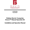 00660011 Medium Electric Transaction Drawer Manual Operation Kit Installation and Operation Manual