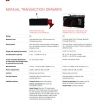 Manual Transaction Drawers - Product Details